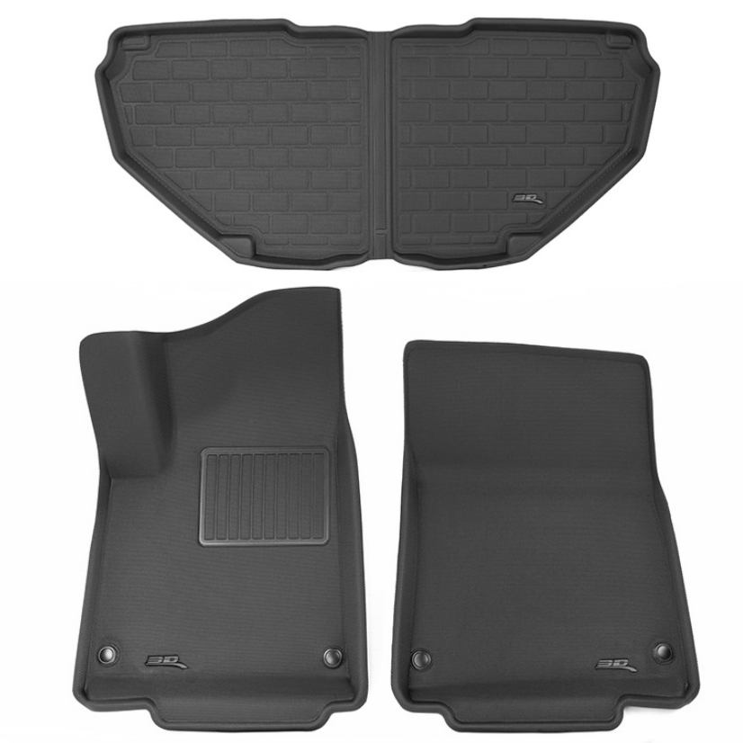 Rivian R1T / R1S All-Weather Floor & Frunk Mats by 3D MAXpider KAGU Se - EV  Sportline - The Leader in Electric Vehicle Accessories